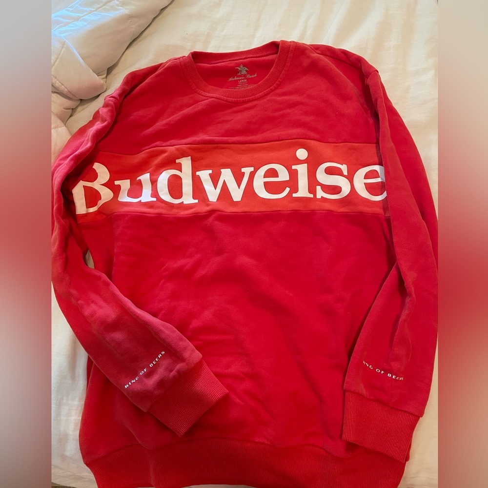 Budweiser sweatshirt